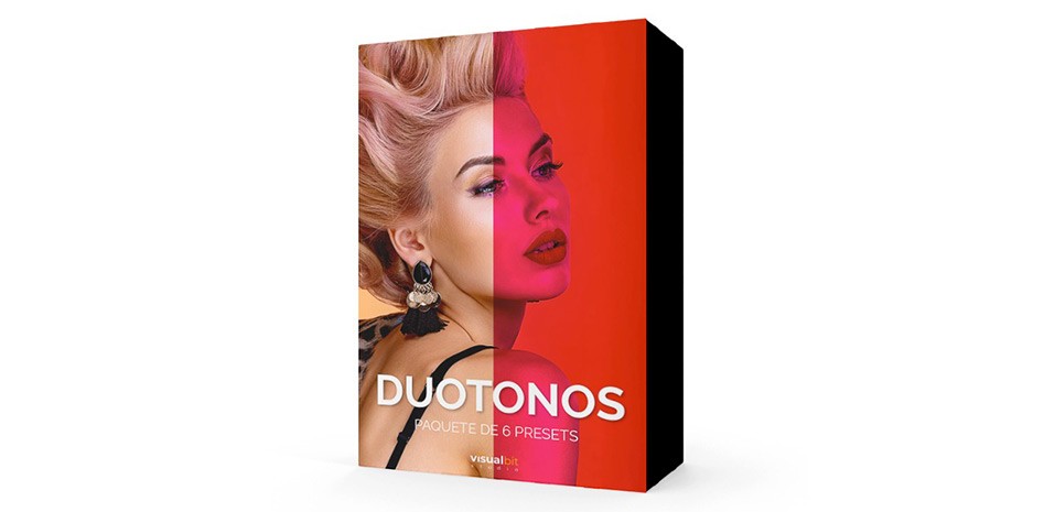 Featured image presets duotonos