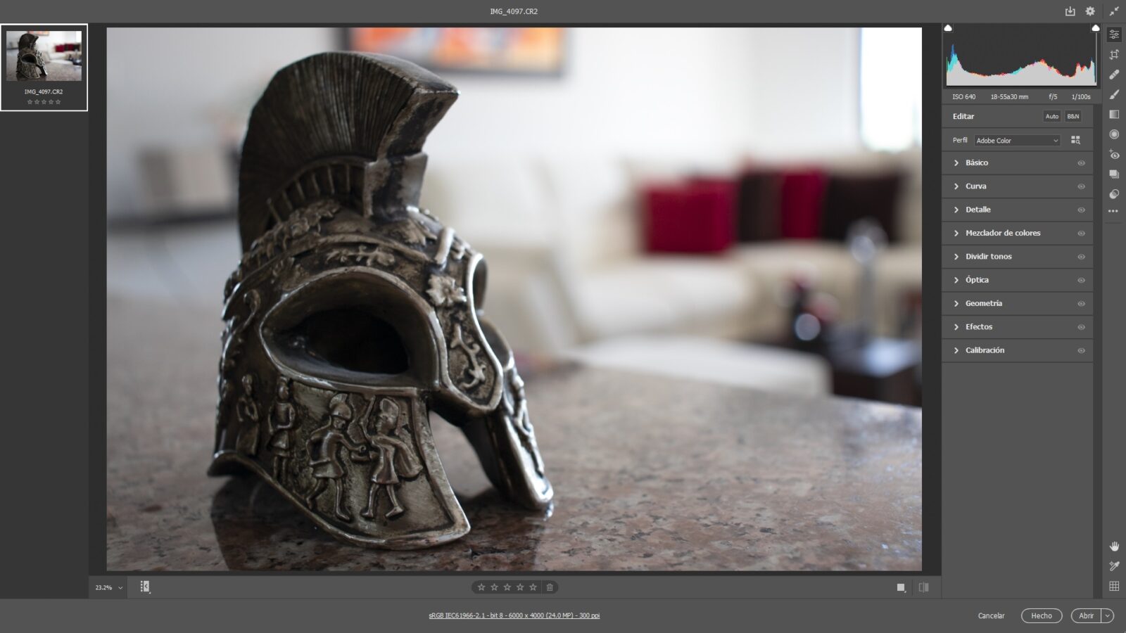 Actualización Camera Raw 12.3 Visualbit Studio