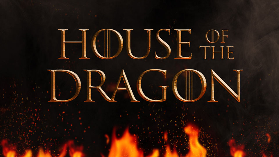 Featured image House Of the Dragon tipografia